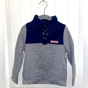 Boys’ Tri-Blend Colorblock Snap Placket Shep Shirt